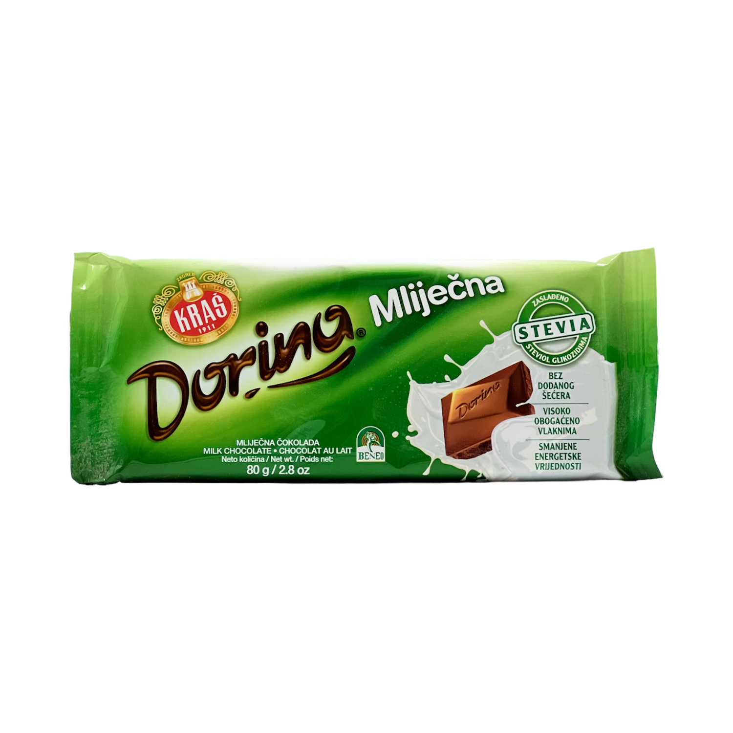 Kras Dorina Milk Chocolate No Sugar