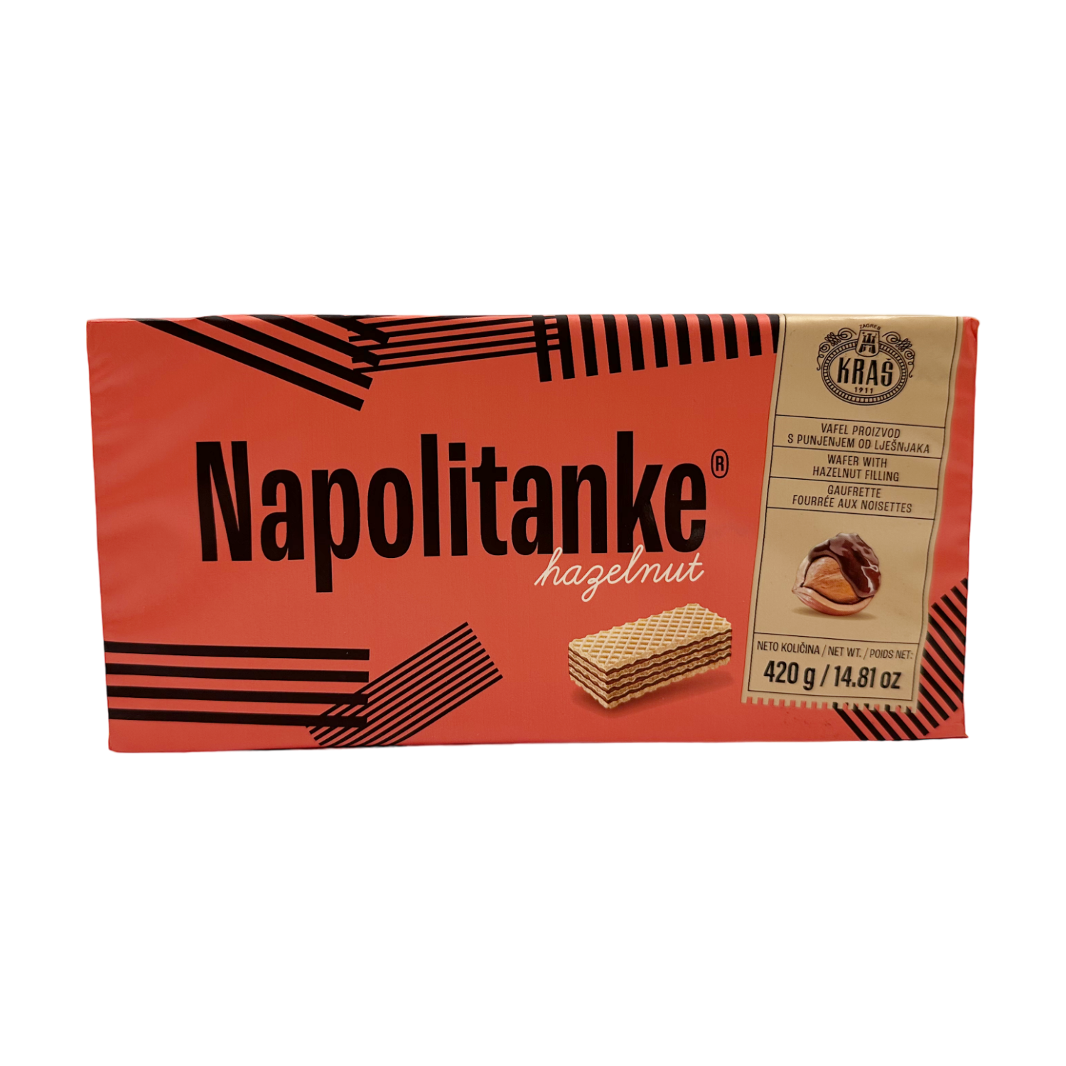 Kras Napolitanke Hazelnut Block