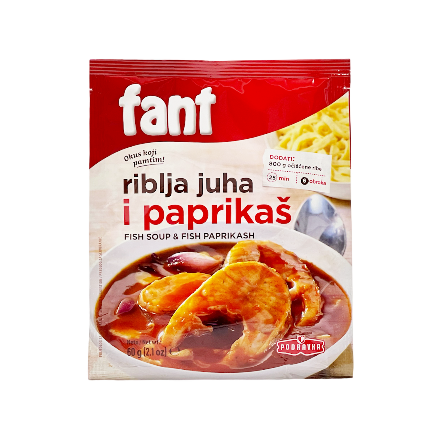 Podravka Fant Fish Soup & Paprikas