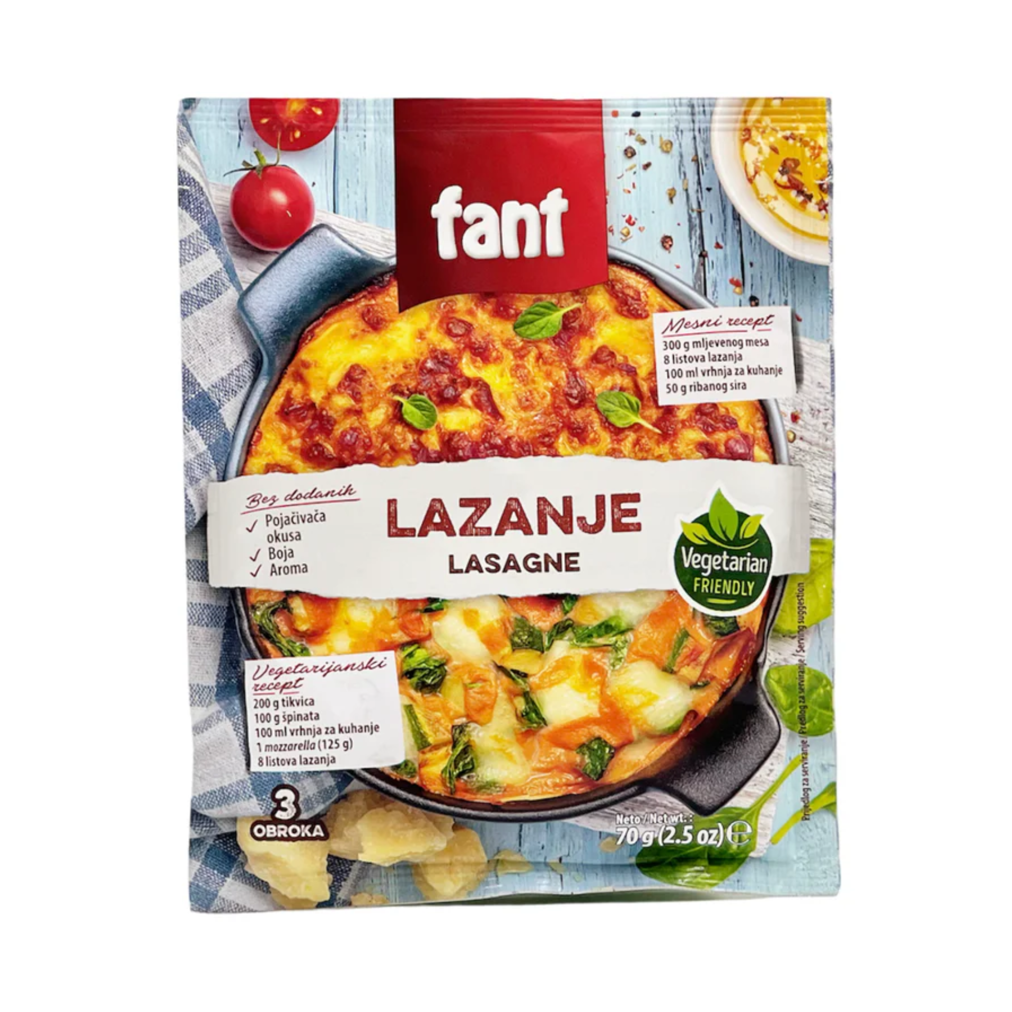 Podravka Fant Lasagna