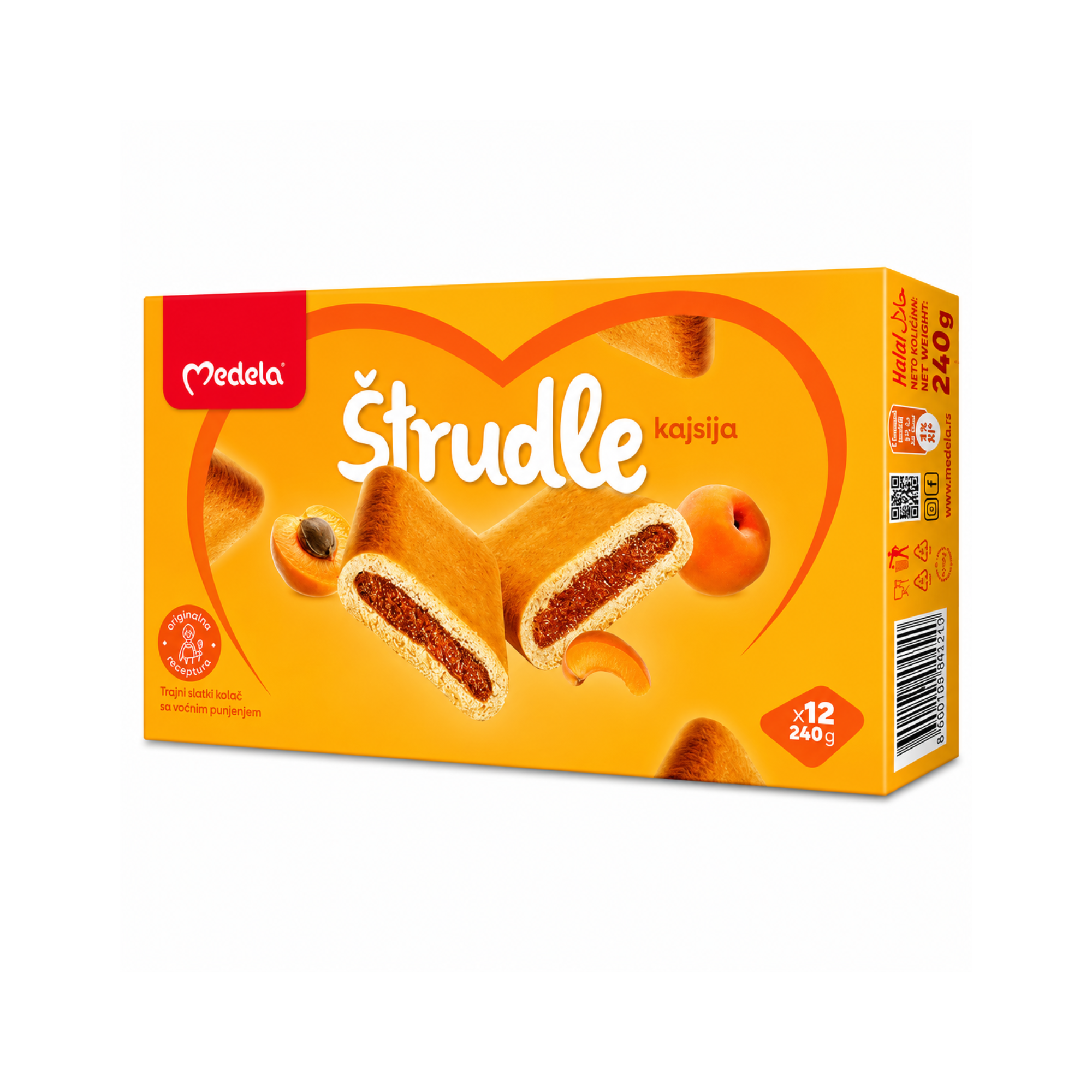 Medela Apricot Strudel