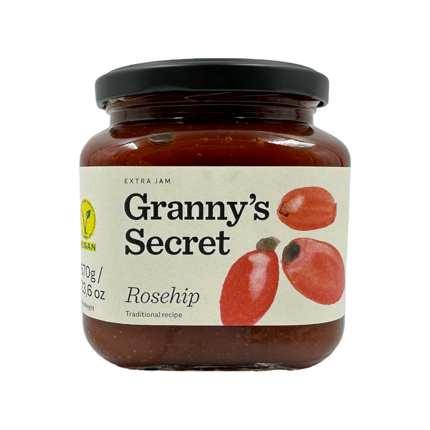 Granny's Secret Extra Jam Rosehip