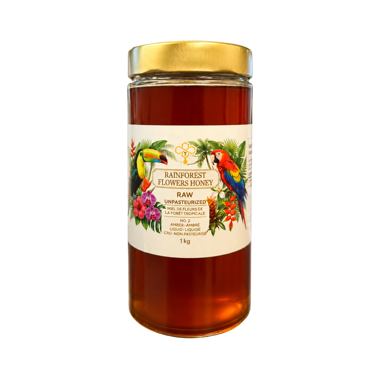 Rainforest Flowers Honey