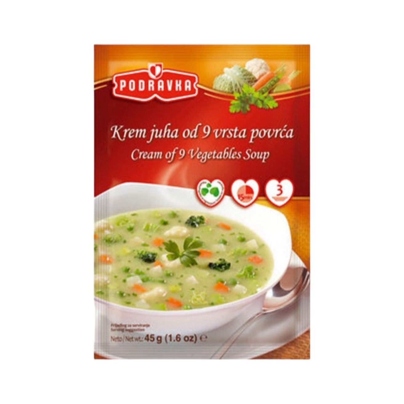 Podravka Soup Cream of 9 Vegetable