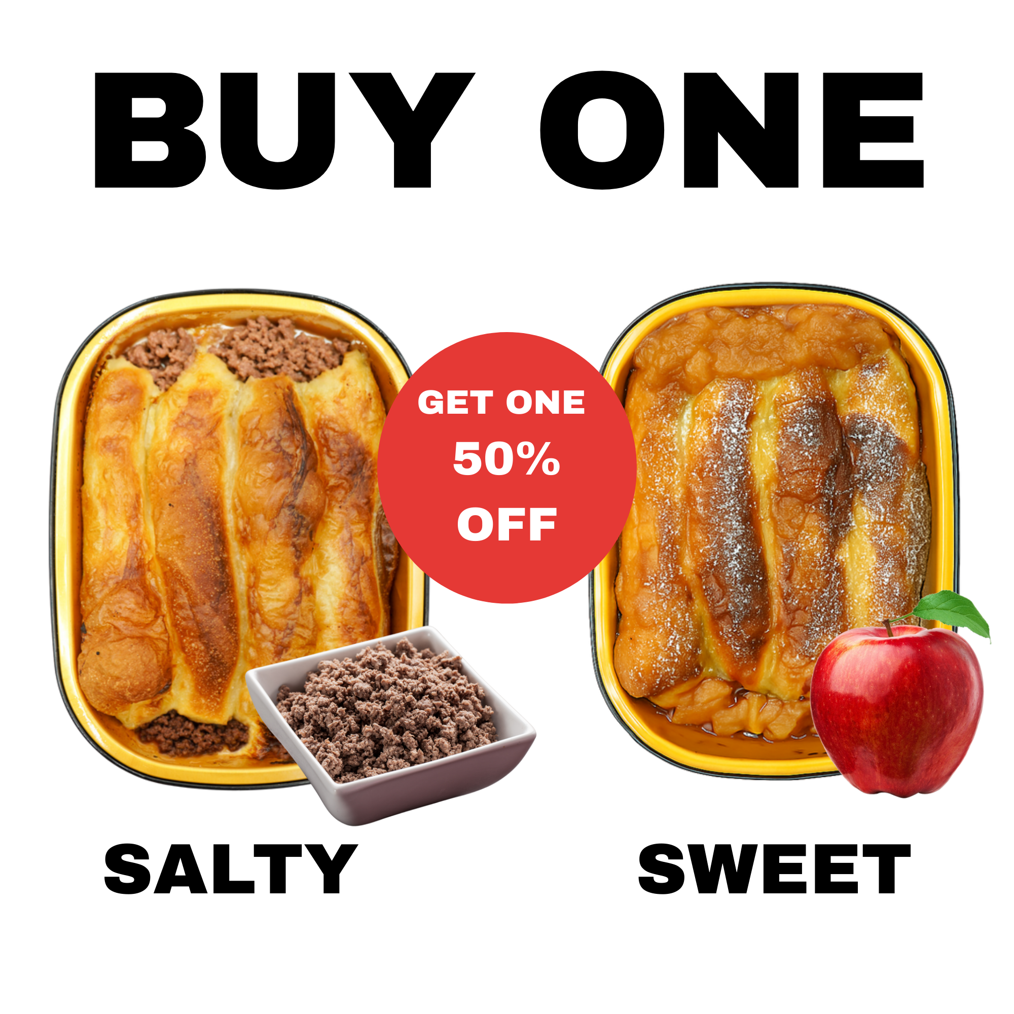 Sweet & Salty Pita Bundle Apple and Beef