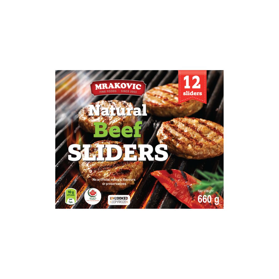 Mrakovic Natural Beef Sliders