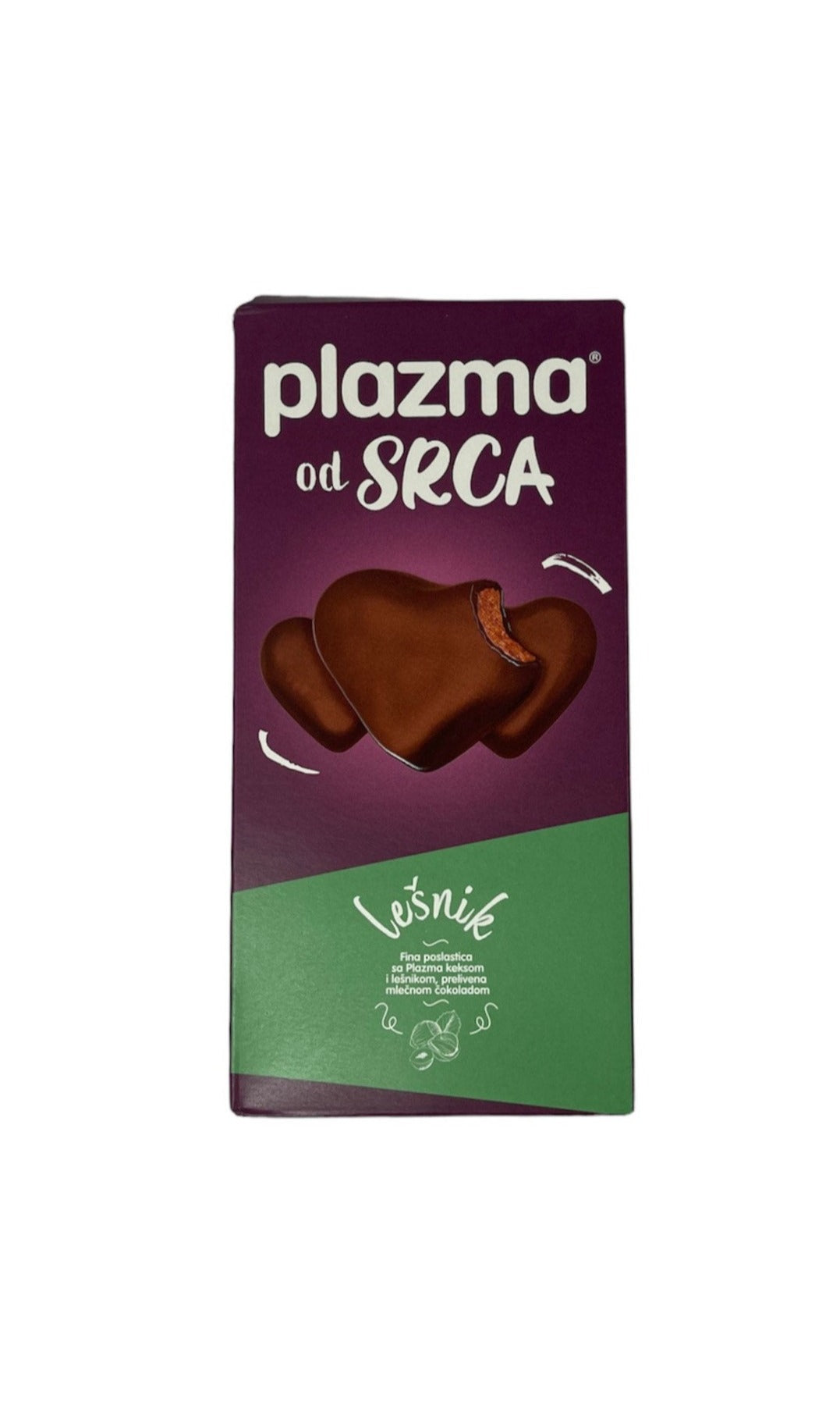 Bambi Plazma Biscuit Heart  Chocolate with Hazelnut