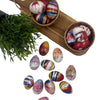Colored Wooden Easter Eggs