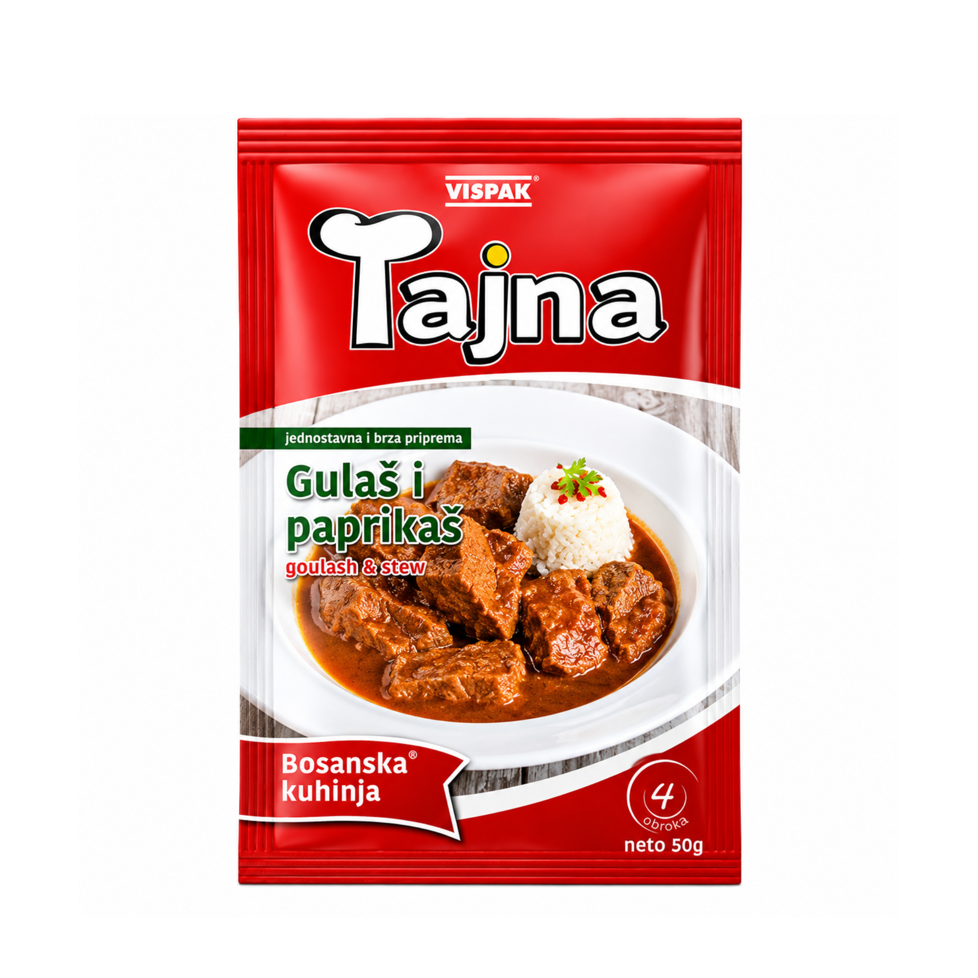 Vispak Tajna Gulash & Paprikash