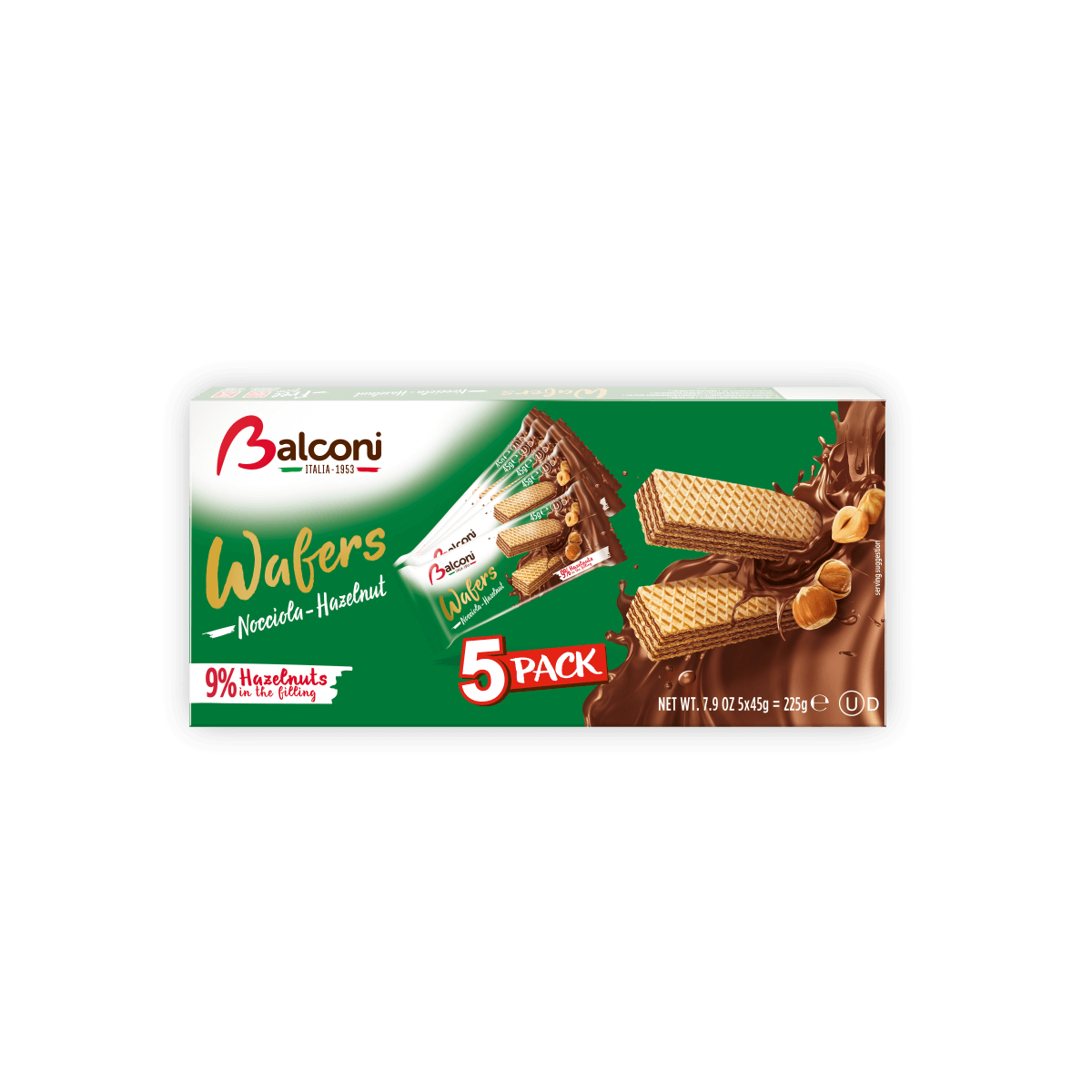 Balconi Wafers Nocciola Hazelnut